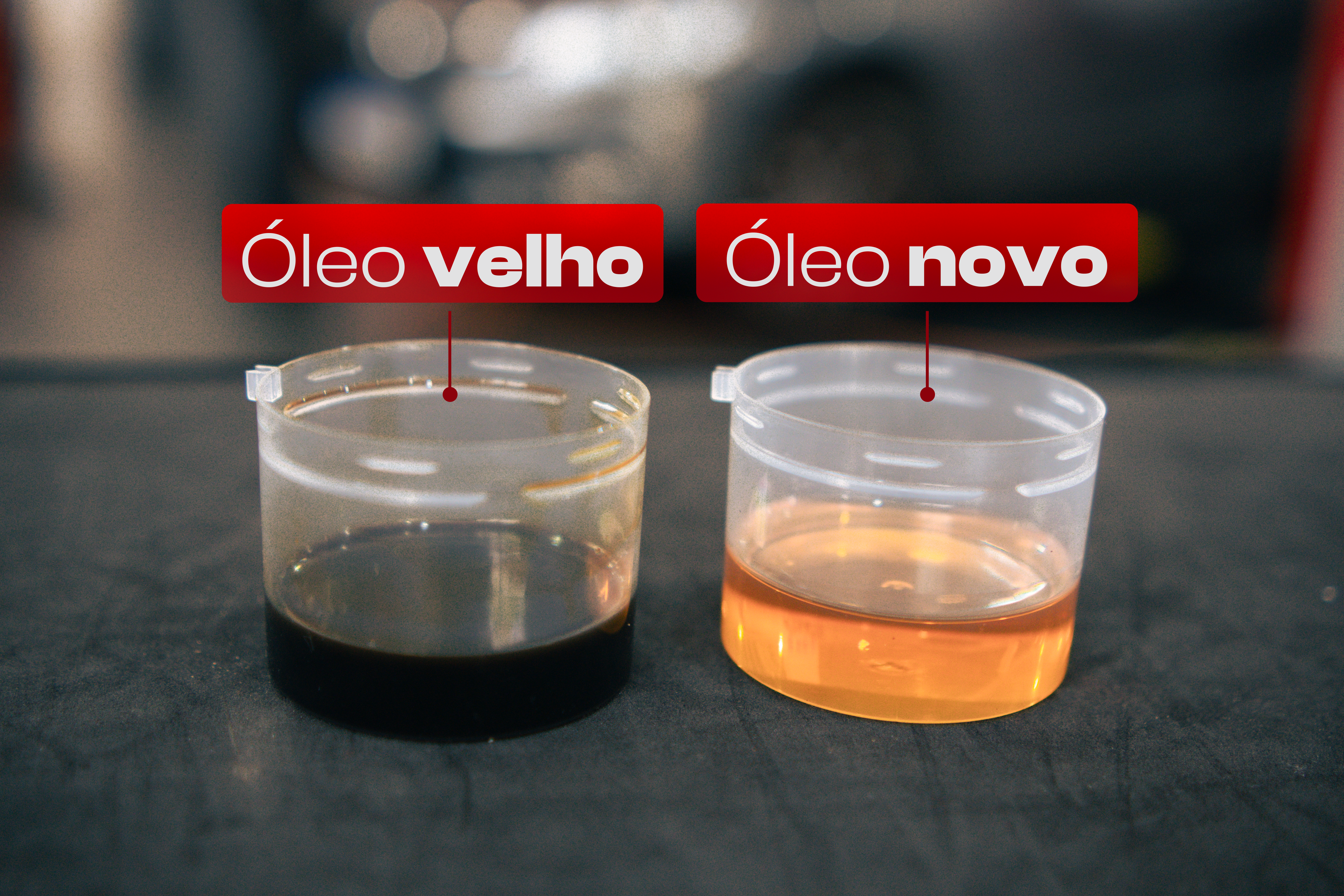 oleo do motor comparacao